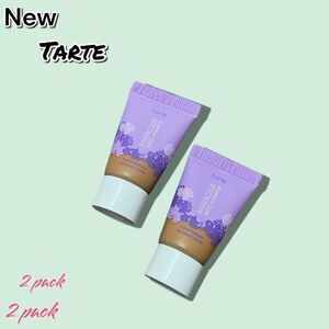 New 2pk Tarte Maracuja Tinted Hydrator Light 42S Tan Sand 5 ml - Travel Size